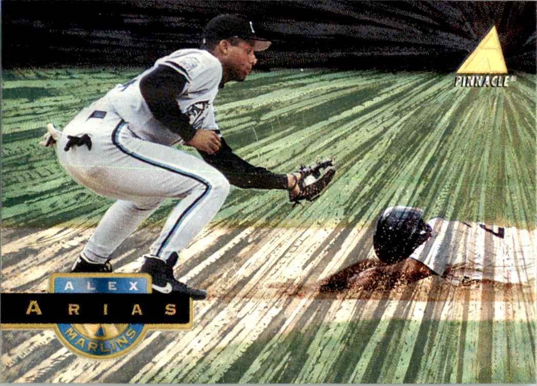 1994 PINNACLE MUSEUM COLLECTION ALEX ARIAS FLORIDA MARLINS #390