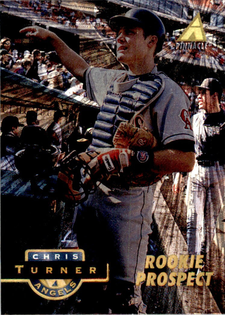 1994 PINNACLE MUSEUM COLLECTION CHRIS TURNER. CALIFORNIA ANGELS #405