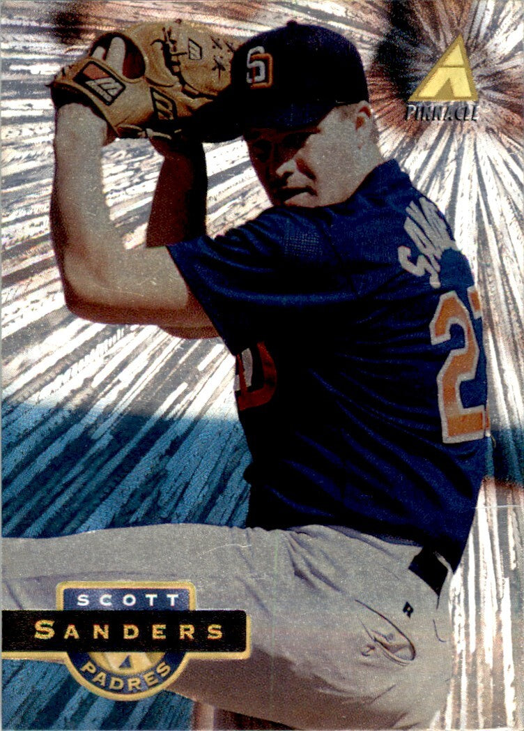 1994 PINNACLE MUSEUM COLLECTION SCOTT SANDERS SAN DIEGO PADRES #381