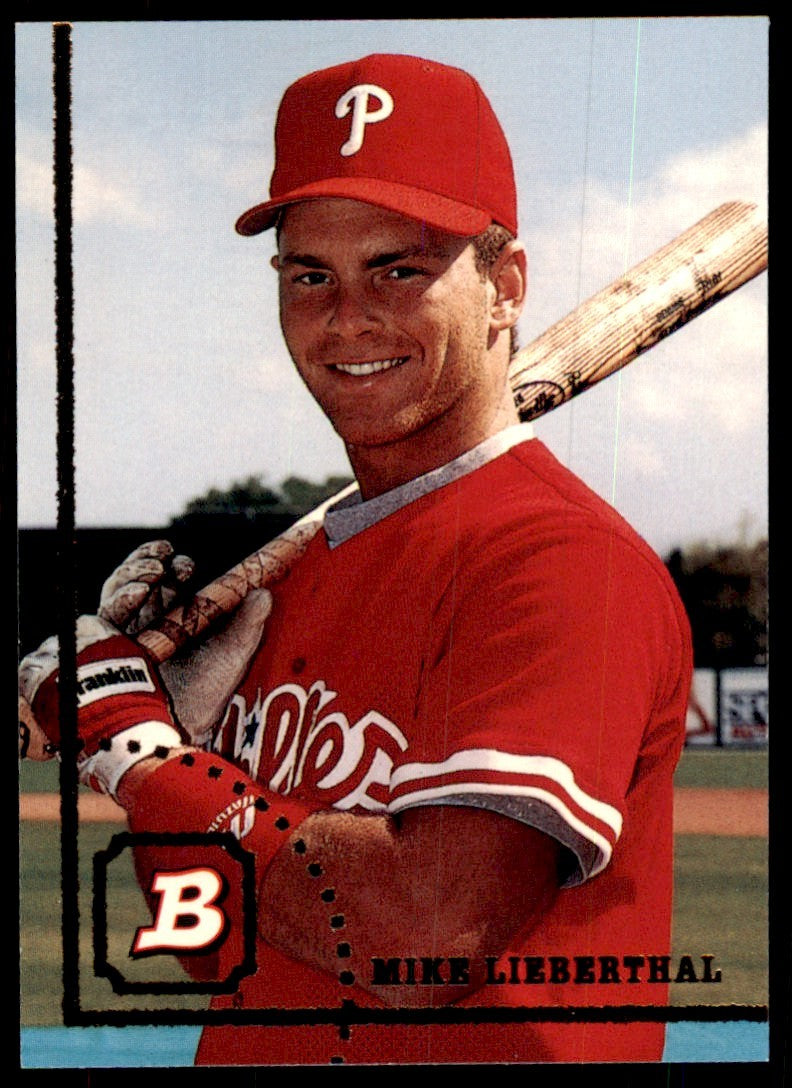 1994 BOWMAN MIKE LIEBERTHAL PHILADELPHIA PHILLIES #112