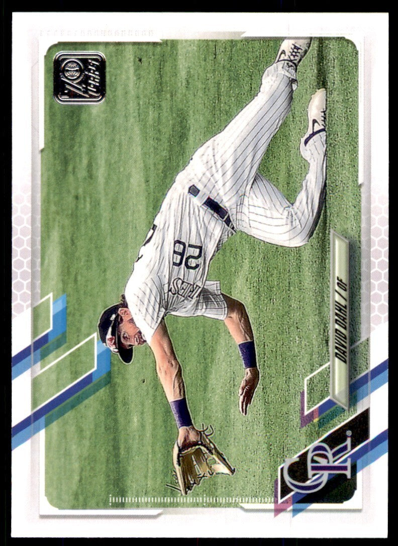 2021 TOPPS DAVID DAHL COLORADO ROCKIES #107