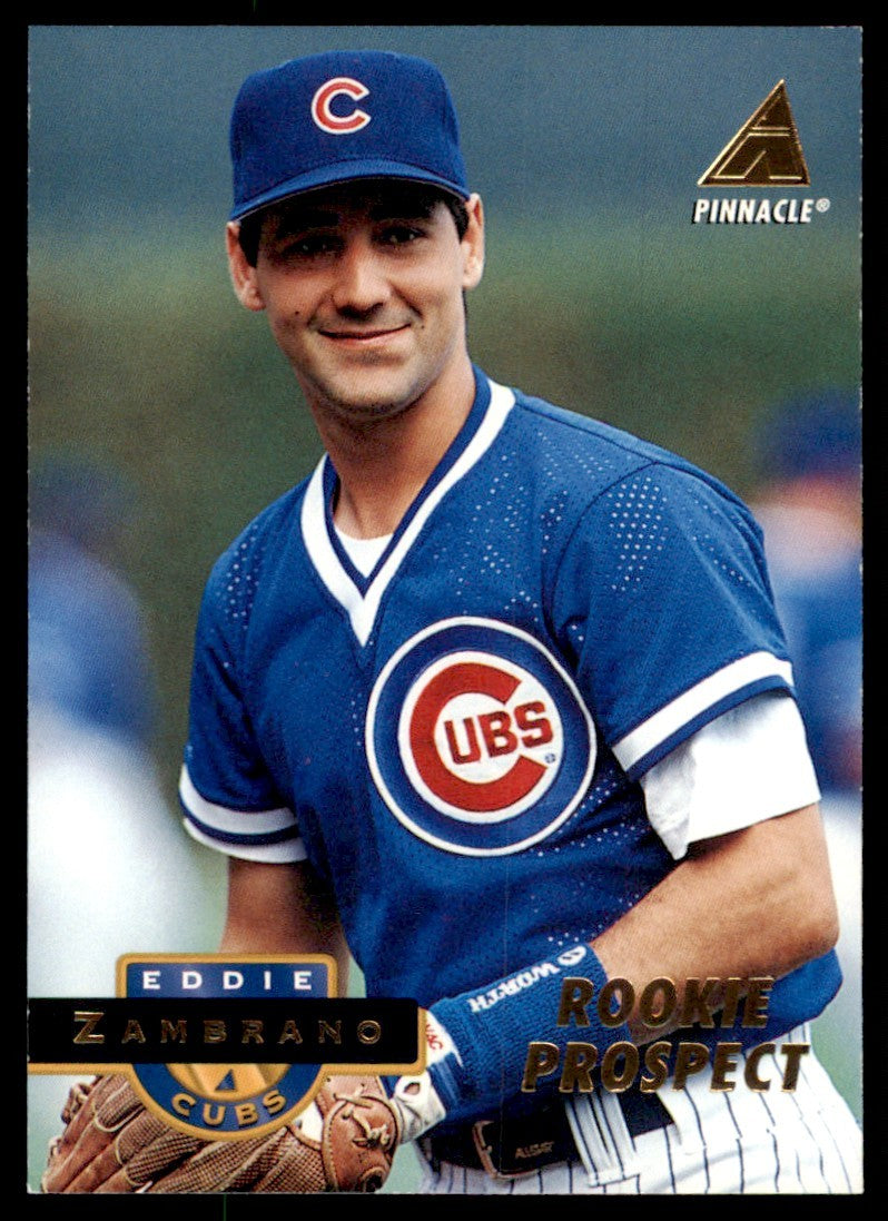1994 PINNACLE EDDIE ZAMBRANO CHICAGO CUBS #237