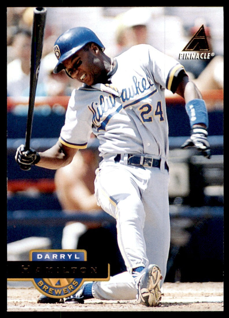 1994 PINNACLE DARRYL HAMILTON MILWAUKEE BREWERS #94
