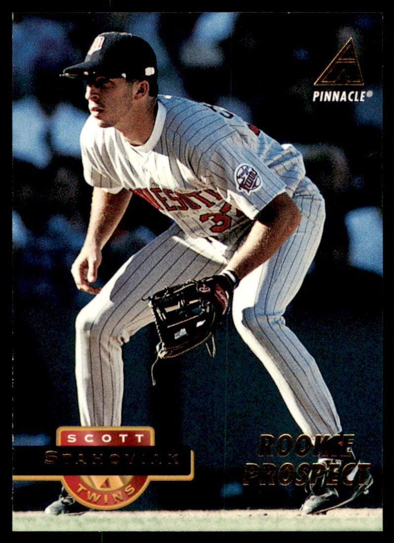 1994 PINNACLE SCOTT STAHOVIAK MINNESOTA TWINS #248