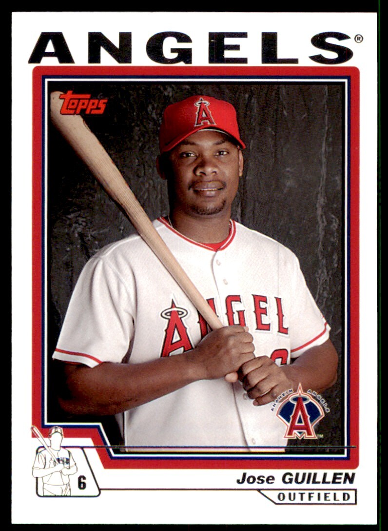 2004 TOPPS JOSE GUILLEN ANAHEIM ANGELS #444