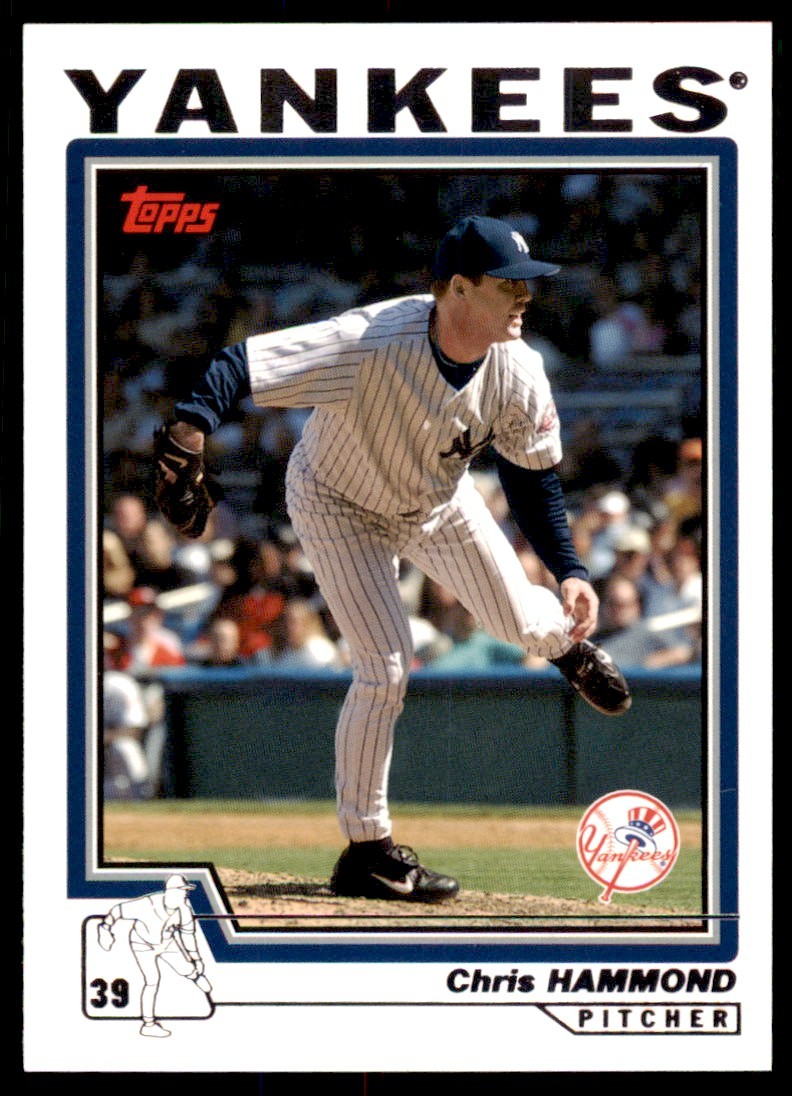 2004 TOPPS CHRIS HAMMOND NEW YORK YANKEES #22