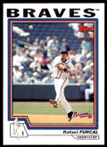 2004 TOPPS RAFAEL FURCAL ATLANTA BRAVES #230