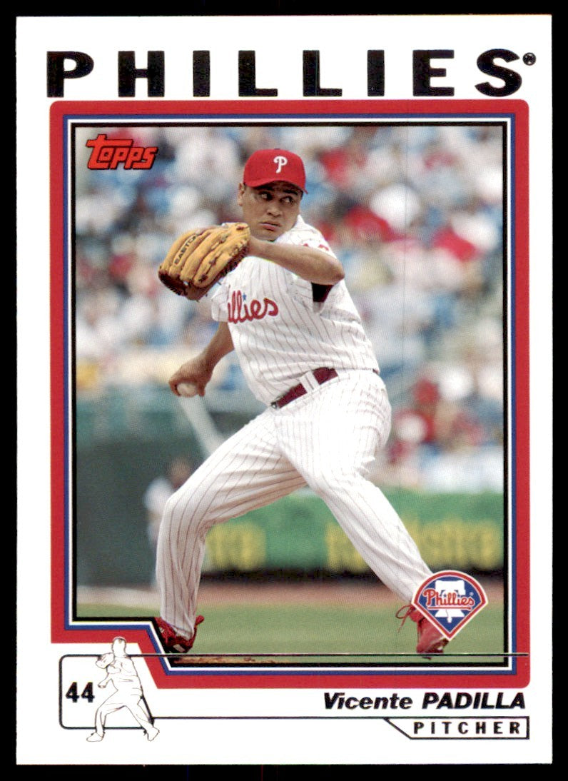 2004 TOPPS VICENTE PADILLA PHILADELPHIA PHILLIES #59