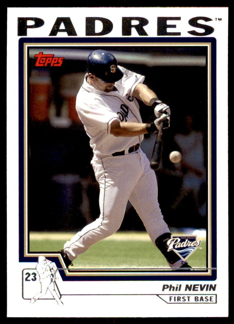 2004 TOPPS PHIL NEVIN SAN DIEGO PADRES #446
