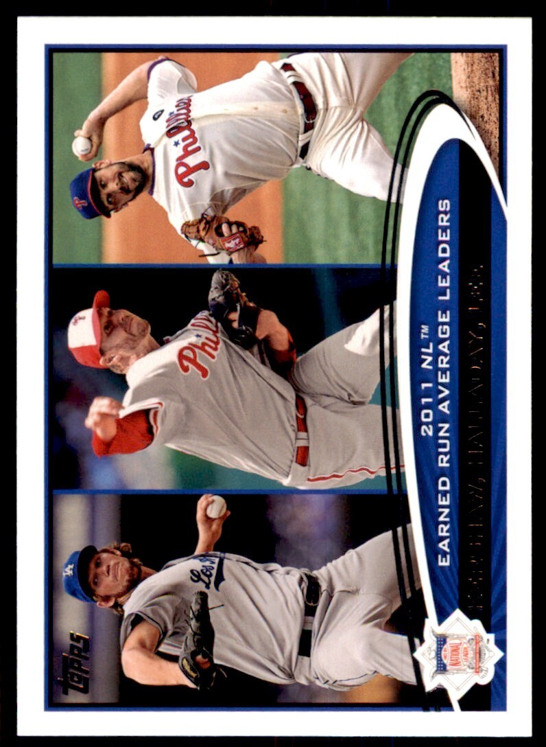 2012 TOPPS KERSHAW/HALLODAY/LEE #297