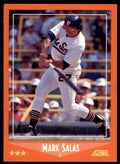 1988 SCORE GLOSSY MARK SALAS CHICAGO WHITE SOX #52T