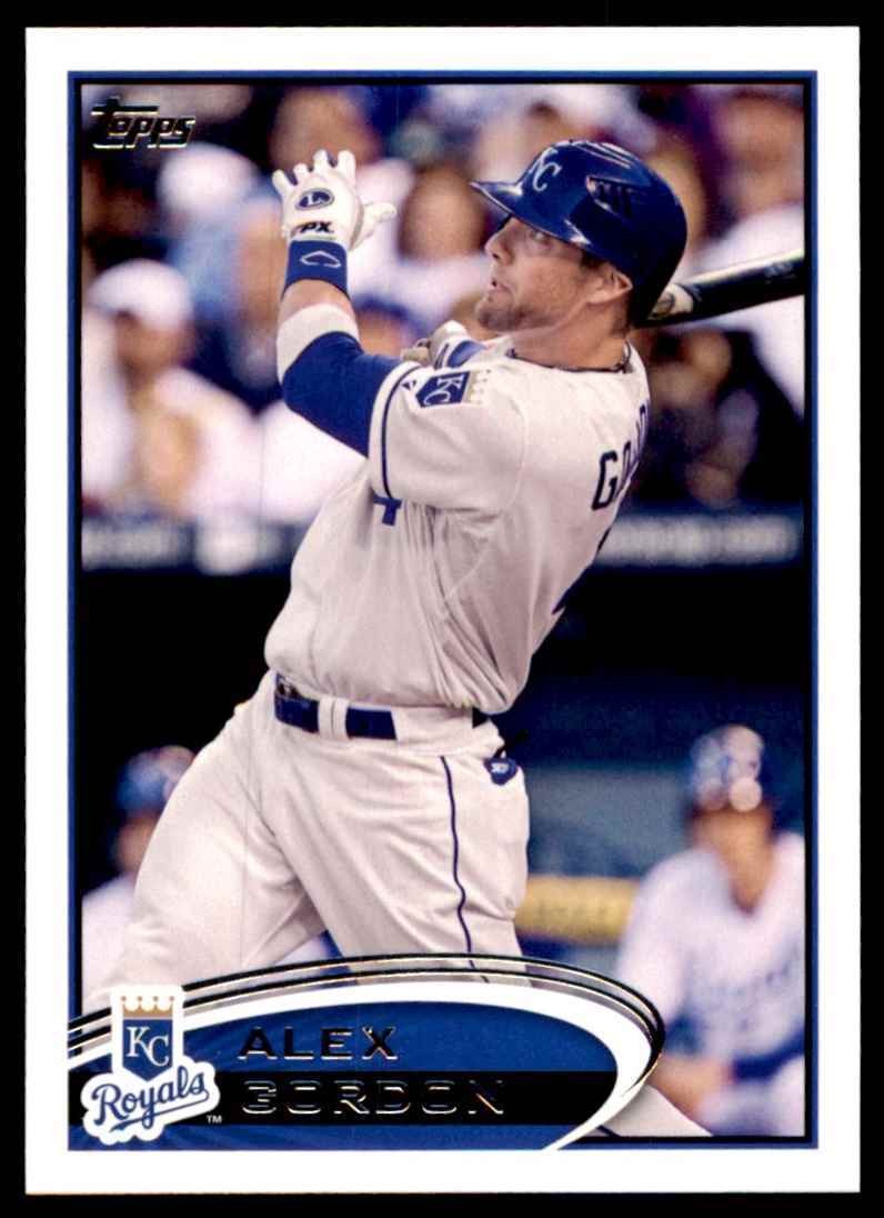 2012 TOPPS ALEX GORDON KANSAS CITY ROYALS #483