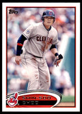 2012 TOPPS SHIN-SOO CHOO CLEVELAND INDIANS #582