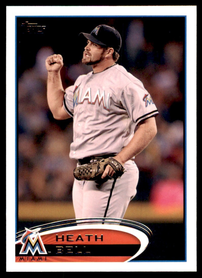 2012 TOPPS HEATH BELL SAN DIEGO PADRES #421