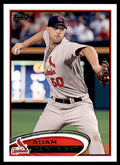 2012 TOPPS ADAM WAINWRIGHT ST. LOUIS CARDINALS #495