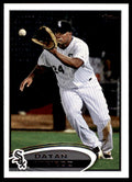 2012 TOPPS DAYAN VICIEDO CHICAGO WHITE SOX #362