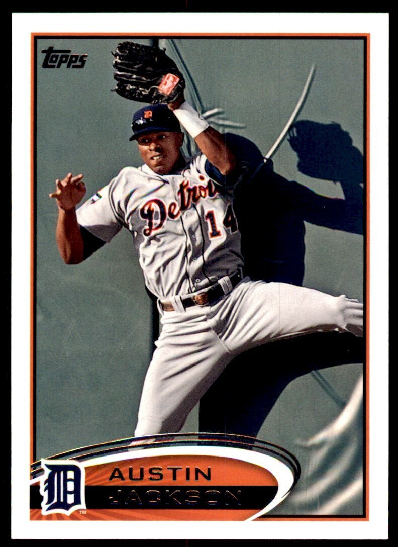 2012 TOPPS AUSTIN JACKSON DETROIT TIGERS #422