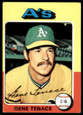 1975 TOPPS GENE TENACE OAKLAND ATHLETICS #535 (T102)