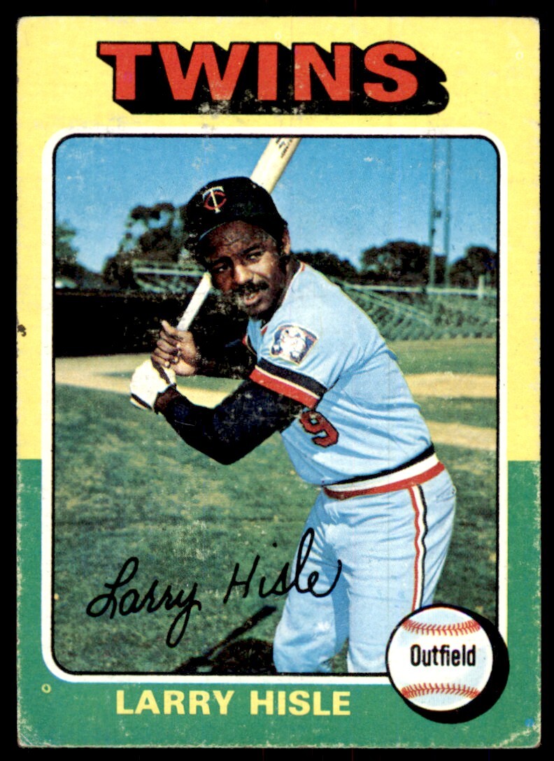 1975 TOPPS LARRY HISLE* MINNESOTA TWINS #526
