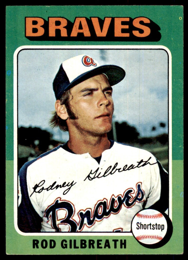 1975 TOPPS ROD GILBREATH ATLANTA BRAVES #431 (T103)