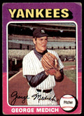 1975 TOPPS. GEORGE MEDICH. NEW YORK YANKEES #426
