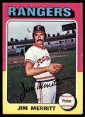 1975 TOPPS. JIM MERRITT TEXAS RANGERS #83 (T101)