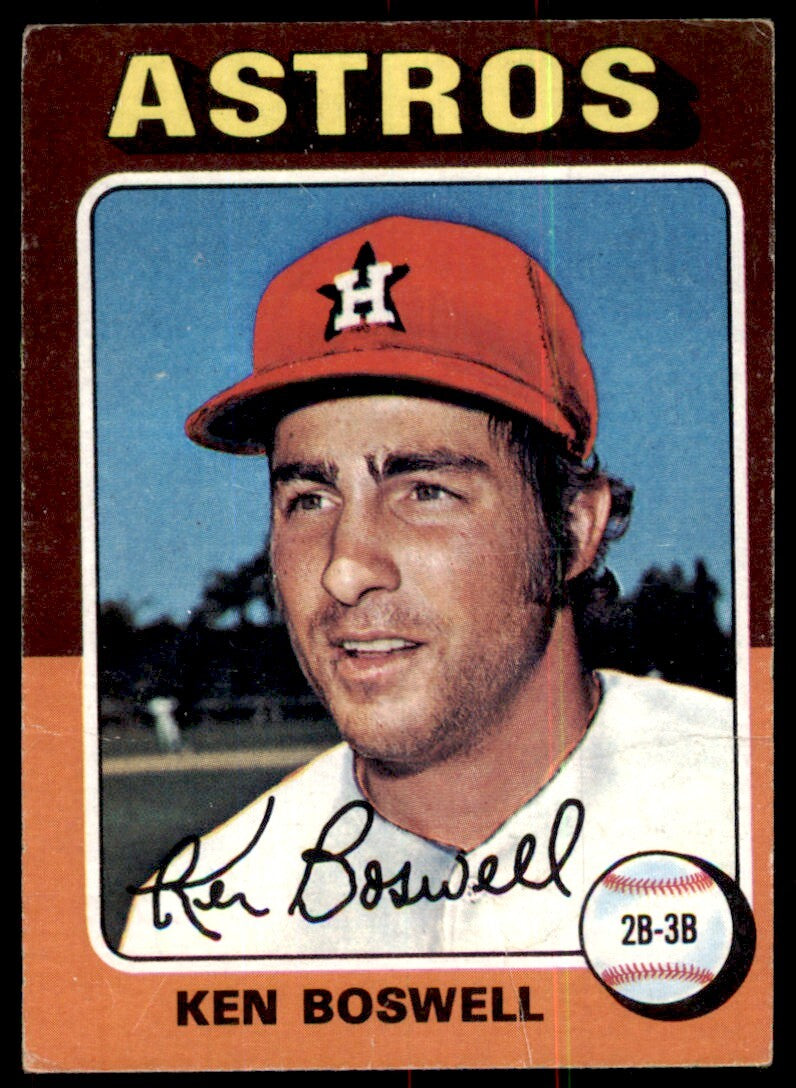 1975 TOPPS KEN BOSWELL HOUSTON ASTROS #479 (T101)