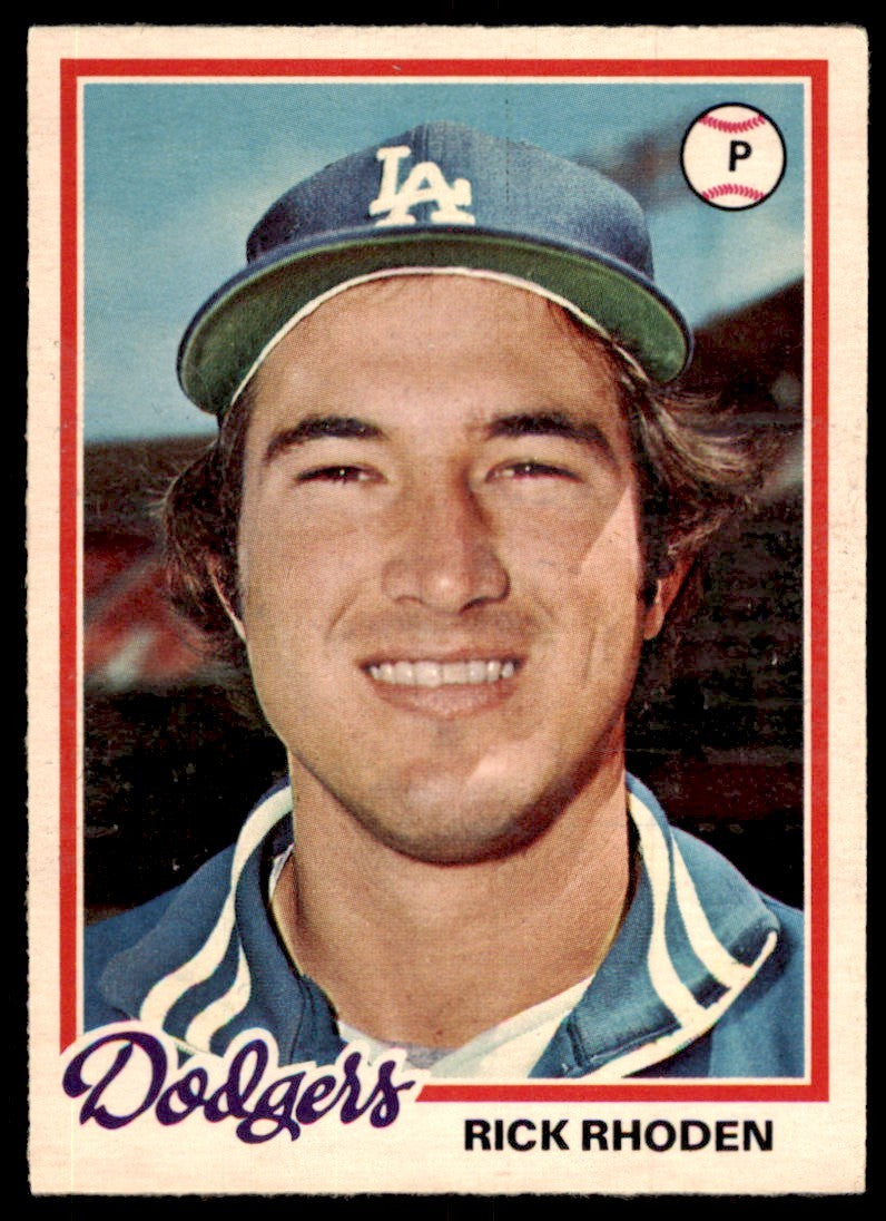 1978 O-PEE-CHEE RICK RHODEN LOS ANGELES DODGERS #159