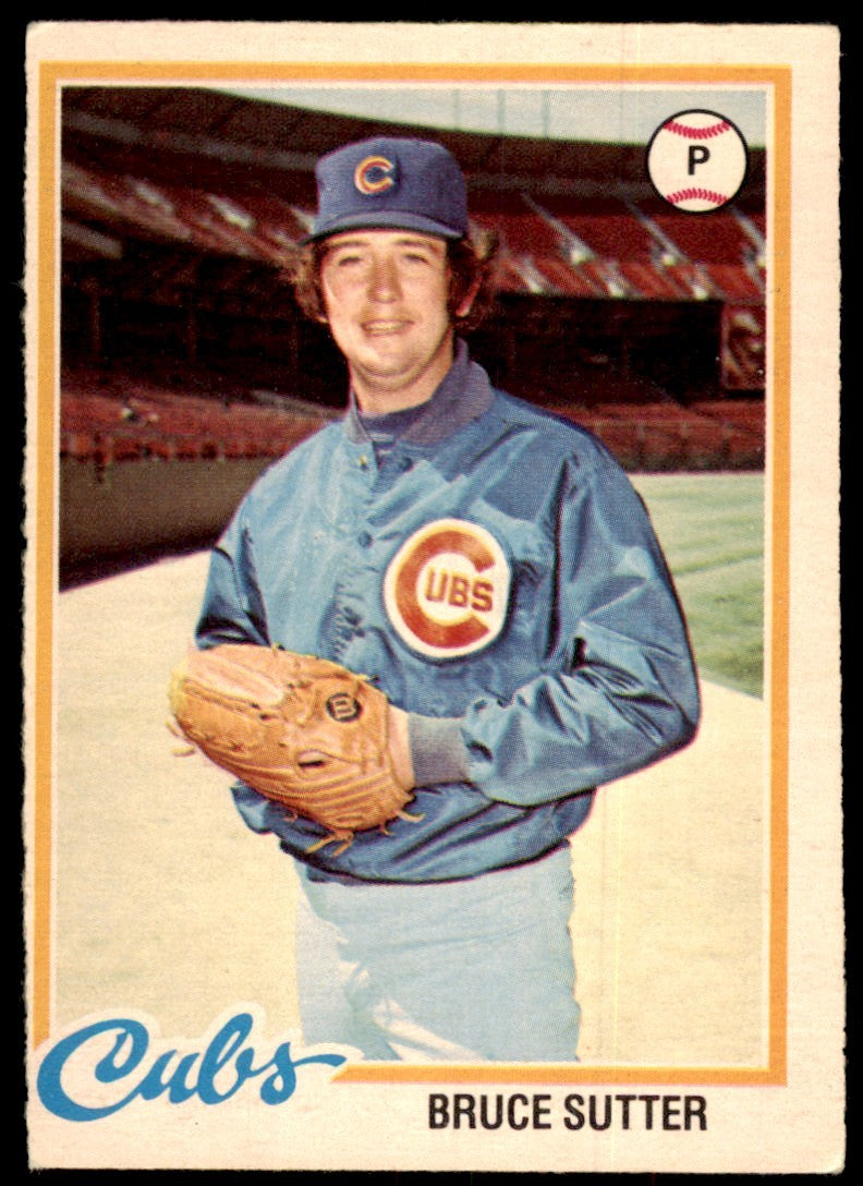 1978 O-PEE-CHEE BRUCE SUTTER CHICAGO CUBS #196