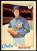 1978 O-PEE-CHEE BRUCE SUTTER CHICAGO CUBS #196