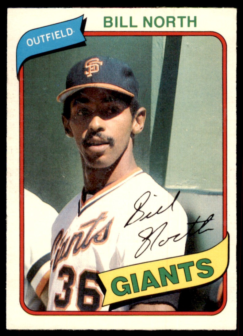 1980 O-PEE-CHEE BILL NORTH SAN FRANCISCO GIANTS #213