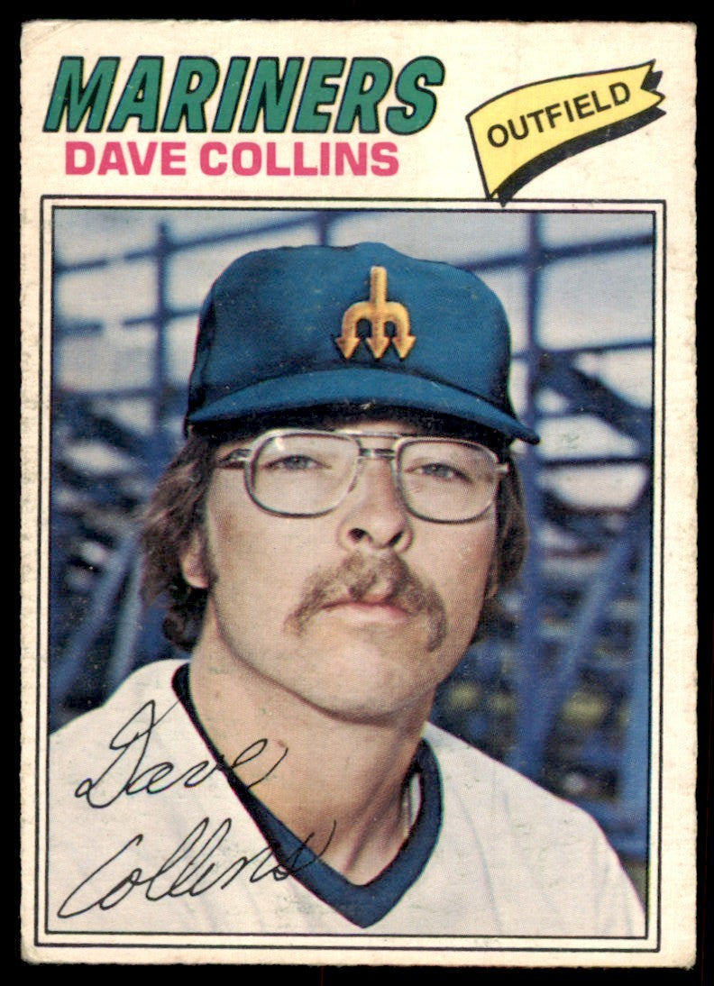 1977 O-PEE-CHEE. DAVE COLLINS SEATTLE MARINERS #248