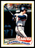 1989 TOPPS TRADED DARRELL EVANS ATLANTA BRAVES #31T