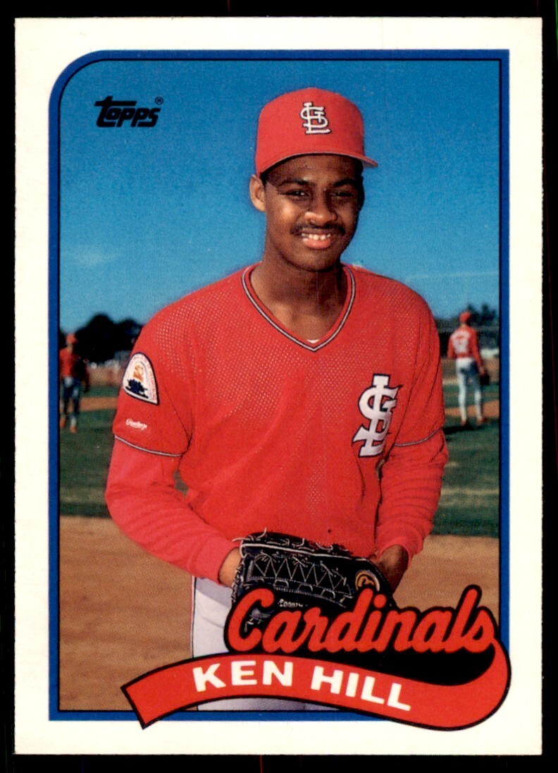 1989 TOPPS TRADED KEN HILL ST. LOUIS CARDINALS #50T