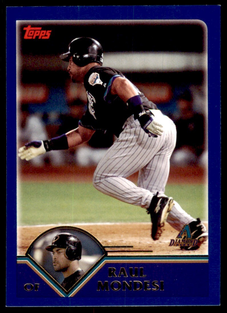 2003 TOPPS TRADED & ROOKIES RAUL MONDESI ARIZONA DIAMONDBACKS #T109