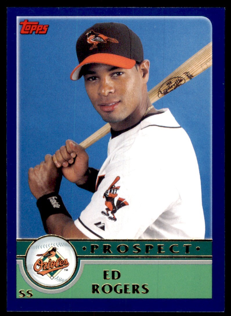 2003 TOPPS TRADED & ROOKIES ED ROGERS BALTIMORE ORIOLES #T132