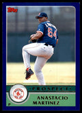 2003 TOPPS TRADED & ROOKIES ANASTACIO MARTINEZ BOSTON RED SOX #T151