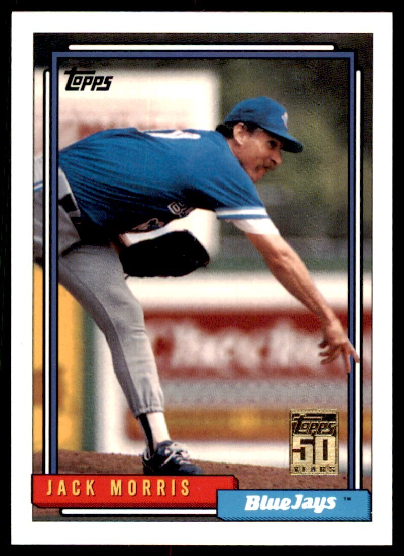 2001 TOPPS TRADED JACK MORRIS TORONTO BLUE JAYS #77T