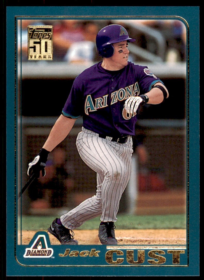 2001 TOPPS TRADED JACK CUST ARIZONA DIAMONDBACKS #T161