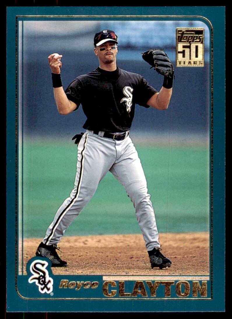 2001 TOPPS TRADED* ROYCE CLAYTON CHICAGO WHITE SOX #T10