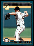2001 TOPPS TRADED* TIM WORRELL SAN FRANCISCO GIANTS #T61