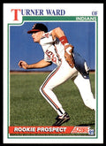 1991 SCORE TURNER WARD CLEVELAND INDIANS #732