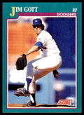 1991 SCORE JIM GOTT LOS ANGELES DODGERS #621