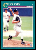 1991 SCORE CHUCK CARY NEW YORK YANKEES #566