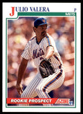 1991 SCORE JULIO VALERA NEW YORK METS #353