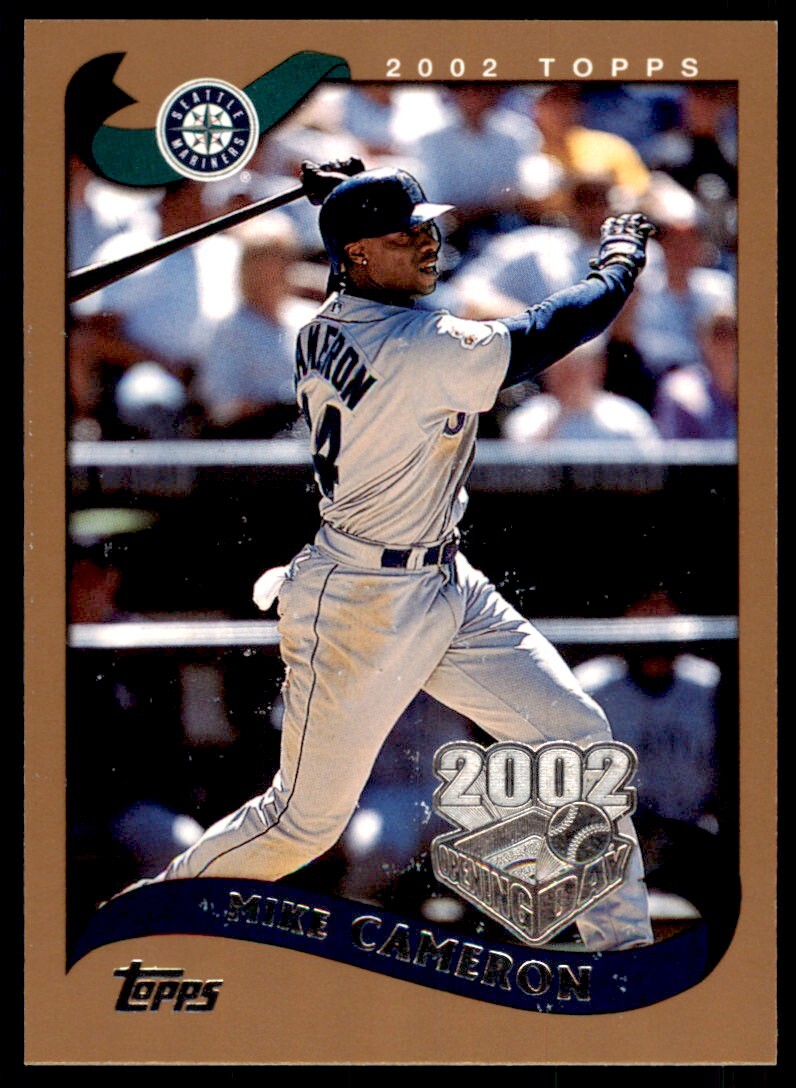 2002 TOPPS OPENING DAY MIKE CAMERON MARINERS #49