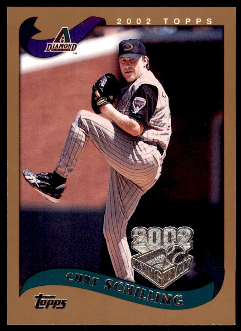 2002 TOPPS OPENING DAY CURT SCHILLING ARIZONA DIAMONDBACKS #112