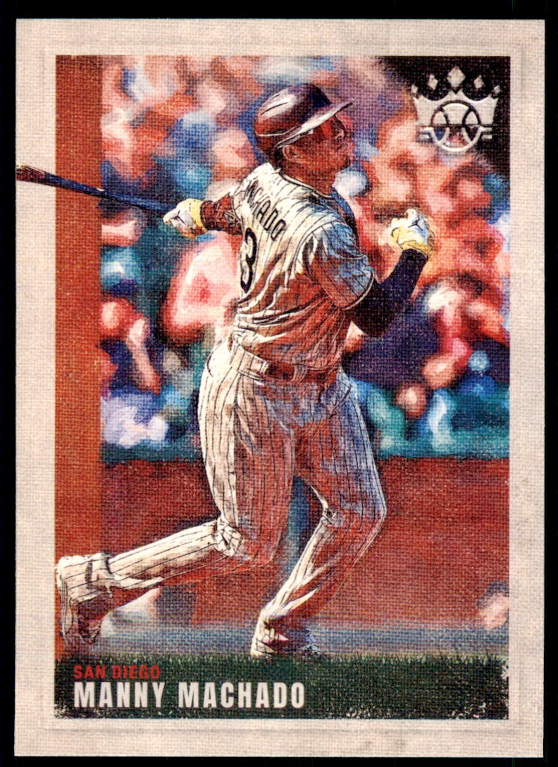 2022 PANINI DIAMOND KINGS MANNY MACHADO SAN DIEGO PADRES #131