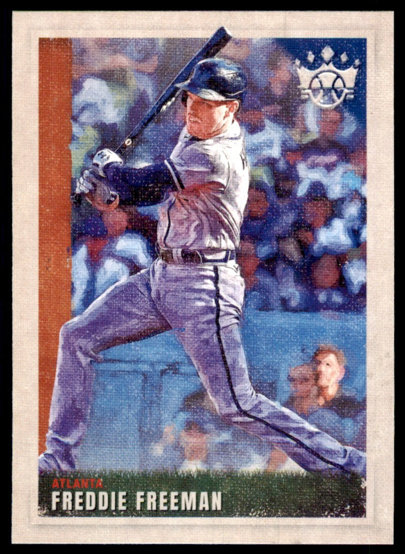 2022 PANINI DIAMOND KINGS FREDDIE FREEMAN ATLANTA BRAVES #56
