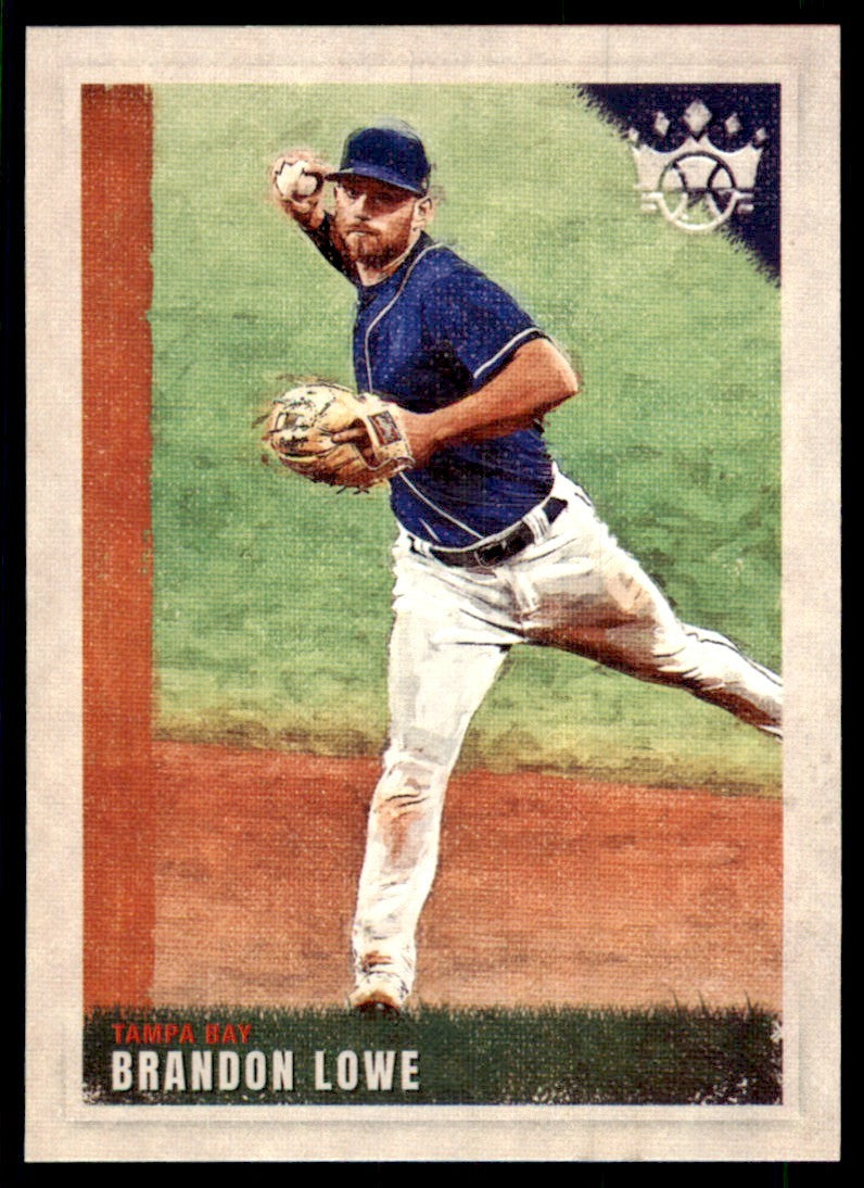 2022 PANINI DIAMOND KINGS BASEBALL BRANDON LOWE TAMPA BAY RAYS #45